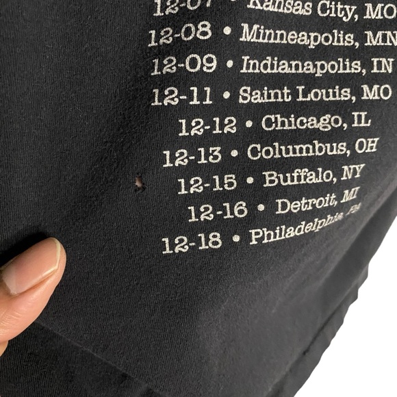 Drake "Nothing Was The Same" Tour Black Short Sleeve T-Shirt - Picture 6 of 6
